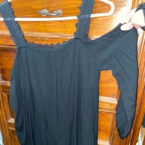 Xhilaration cold shoulder top or mini dress
